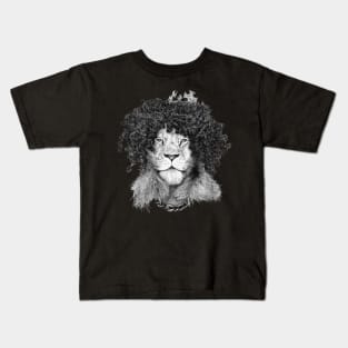 The Bling King Lion Kids T-Shirt